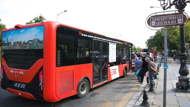 402 Numaralı “Başkent Kültür Turu” hattı sefere çıktı