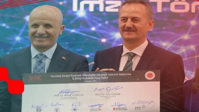 YÖK ile Savunma Sanayii'den kuantum gücü... 